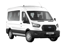 Car Hire Retford - Ford Minibus - Accommodates 12 Passengers - Minibus hire Retford