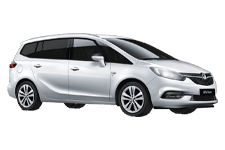 Car Hire Retford - Vauxhall Zafira 7-Seater - Minibus hire Retford